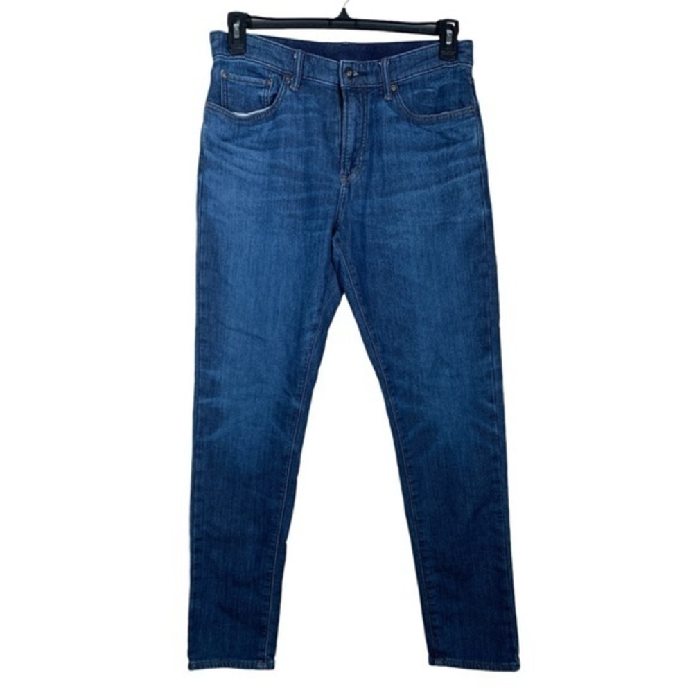 Uniqlo Denim Blue Tapered Slim MId Rise EZY Jeans #DS-1610
